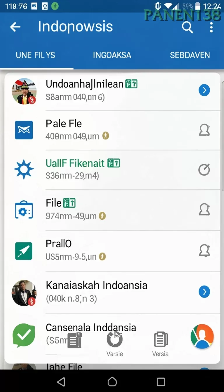 Cuplikan layar HIATOTO — aktivitas