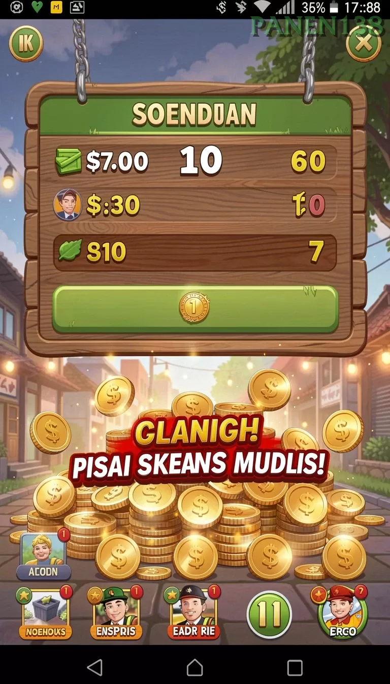 Cuplikan layar VIPDEWA — menu navigasi
